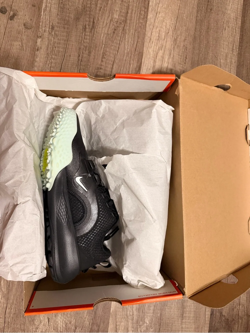 Nike Black Baseball Turf Shoes